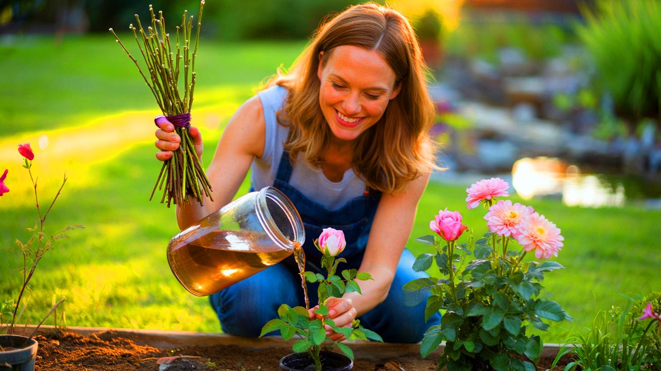 Ein ungewöhnlicher Tipp sorgt für kräftige Blumen ohne Chemie
