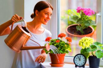 Blumen wachsen kräftiger, wenn Sie diesen Rhythmus beachten