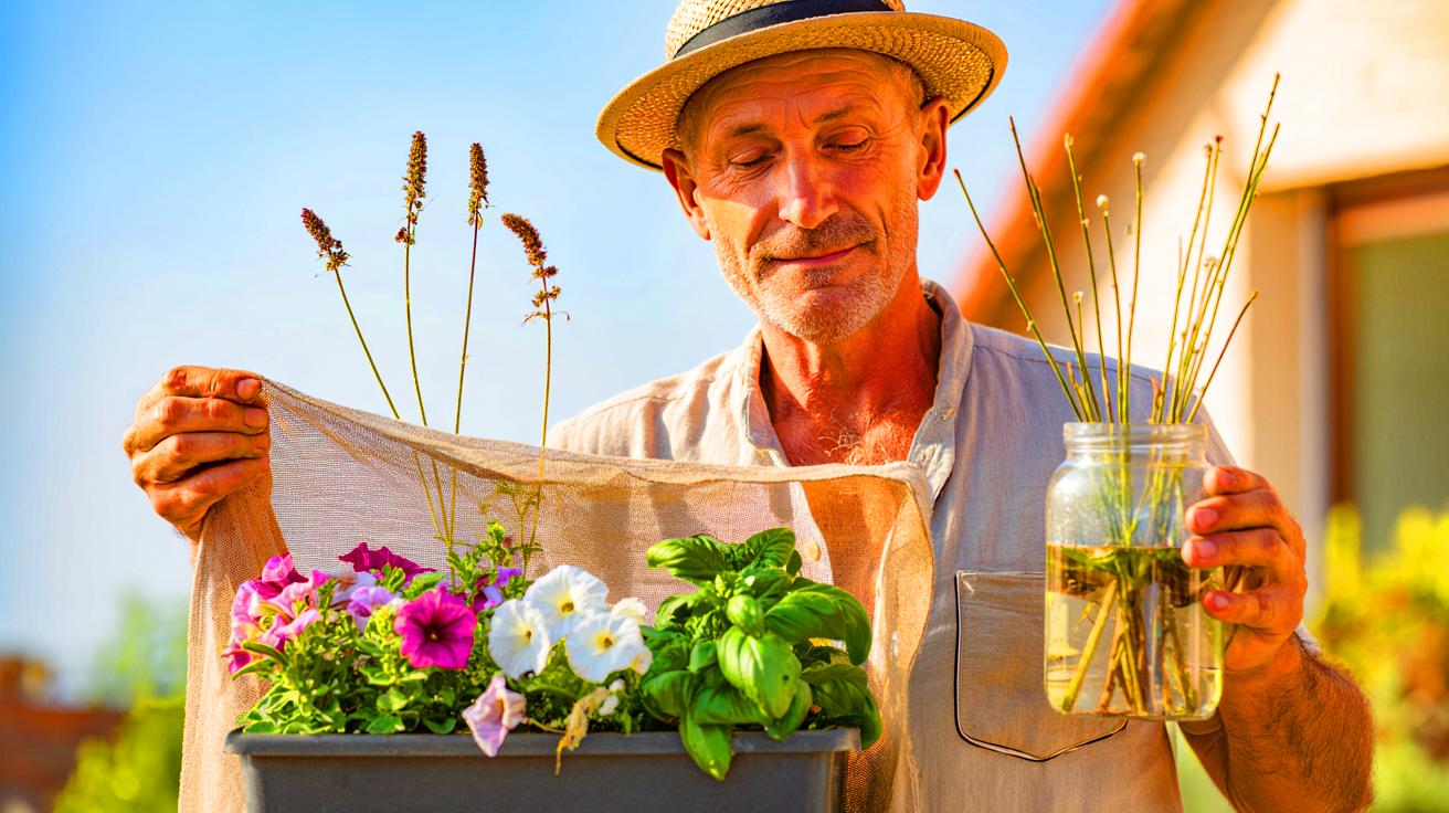 Ein alter Gärtner-Trick bringt schwache Blumen zurück ins Gleichgewicht