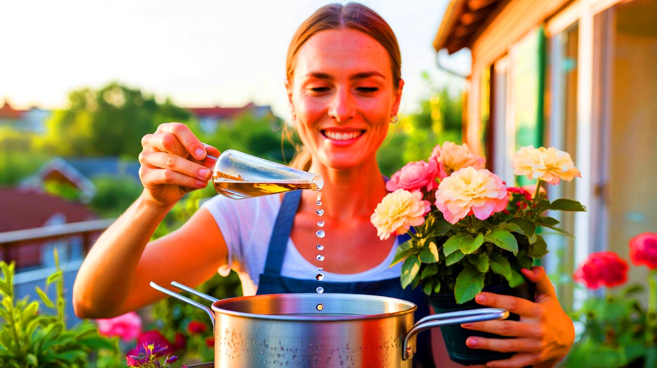 Ein überraschender Gieß-Trick sorgt für kräftigere Blüten