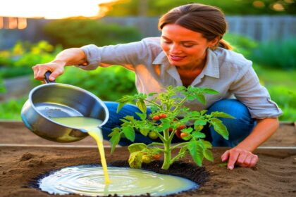 Ein überraschender Küchen-Trick wirkt Wunder im Garten