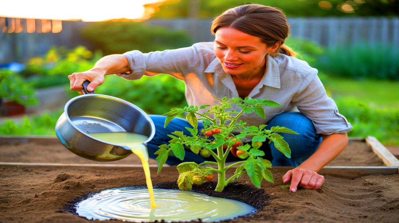 Ein überraschender Küchen-Trick wirkt Wunder im Garten
