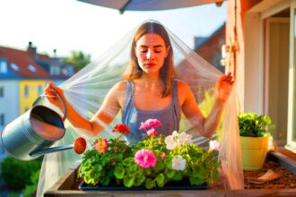 So schützen Sie Ihre Blumen vor Stress und Temperaturschwankungen